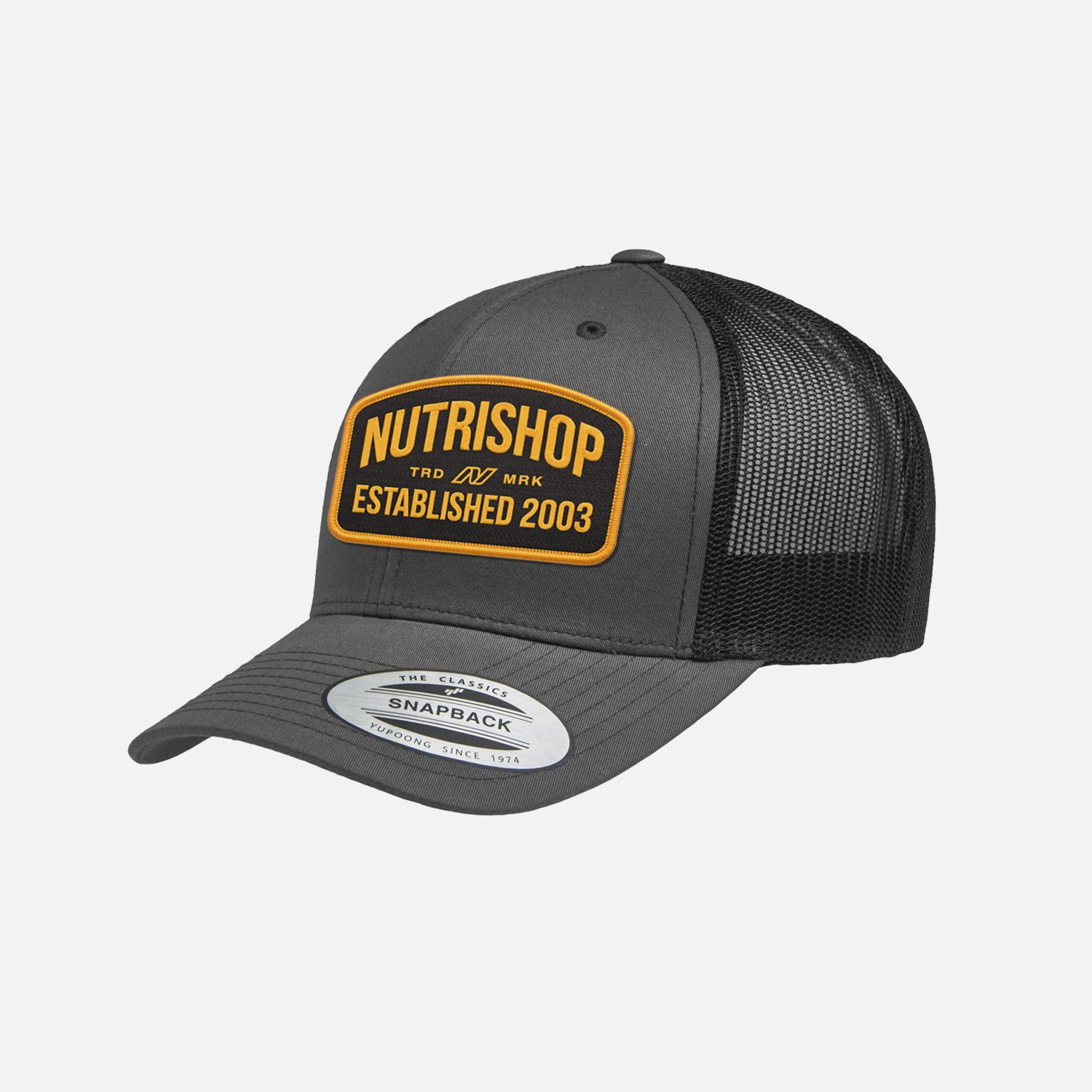 Gold Arch Retro Trucker Hat