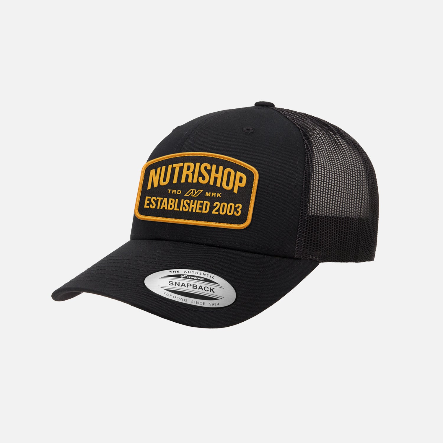 Gold Arch Retro Trucker Hat