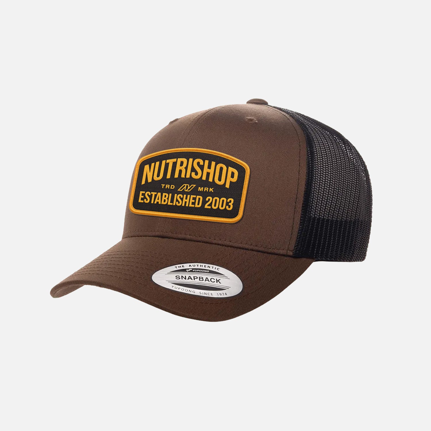 Gold Arch Retro Trucker Hat